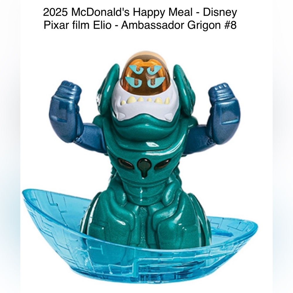 2025 McDonald's Happy Meal - Disney Pixar film Elio - Ambassador Grigon #8